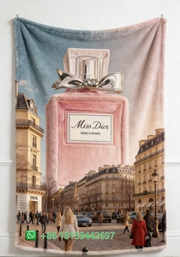 Dior Throw Blankets